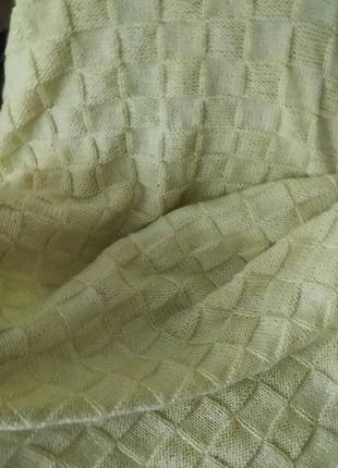 Плед одеяло покрывало детское вязаное