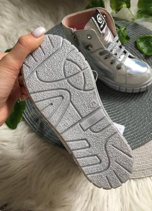 Срібні черевики 29 р 6