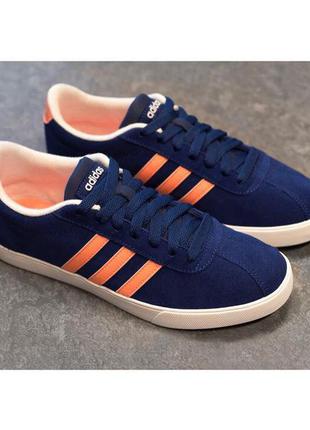 Суперські кросівки adidas neo courtsetsuede1 фото