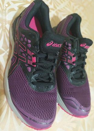 Кроссовки для бега зимой, осенью, водонепроницаемые asics gel pulse 9  на gore-tex с рефлективными значками