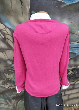 Свитер 100 %кашемир фуксия 3