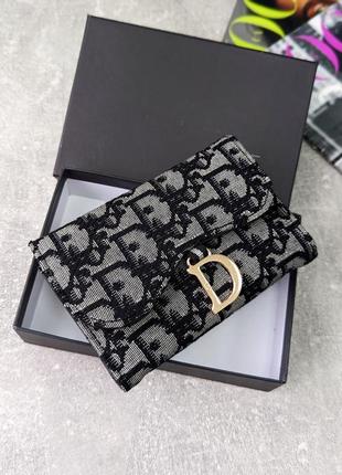 Кошелек dior конверт текстиль