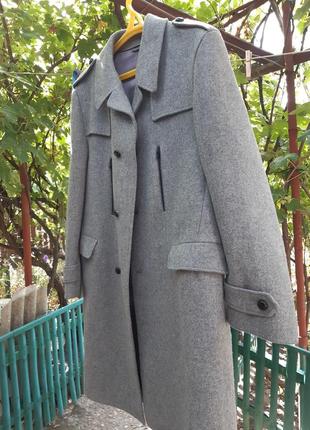 Модное стильное мужское пальто деми 50 - 525 фото