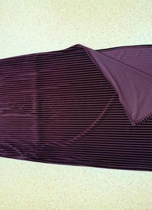Велюровая бархатная юбка макси с разрезом3 фото