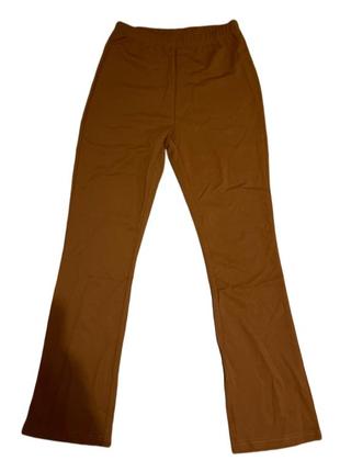 Терракотовые брюки женские размер s