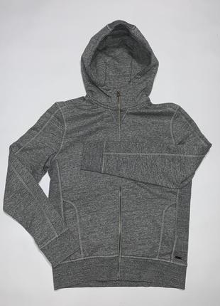 Кофта, худі, штани, олімпійка hugoboss ztadium brushed sweat hoody in grey4 фото