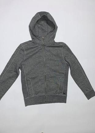 Кофта, худі, штани, олімпійка hugoboss ztadium brushed sweat hoody in grey5 фото