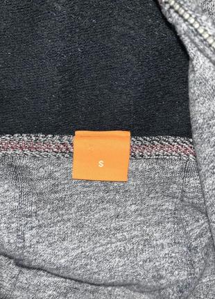 Кофта, худи, толстовка, олимпийка hugoboss ztadium brushed sweat hoody in grey9 фото