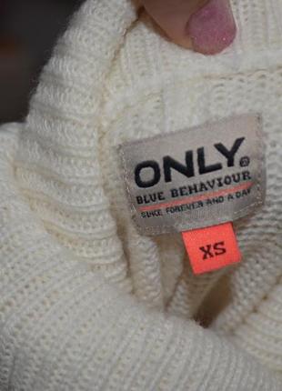Xs очманіло модний жіночий светр, джемпер водолазка модниці оверсайз only8 фото