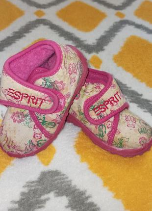Теплі тапочки esprit р. 22