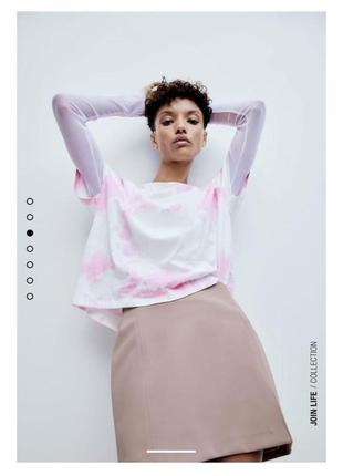 Бавовняна футболка zara 2024