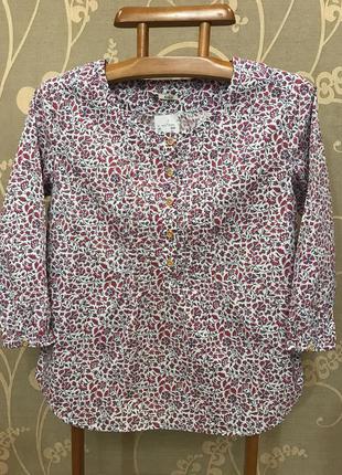 Дуже гарна і стильна брендовий сорочка в квіточках..100% коттон.7 фото