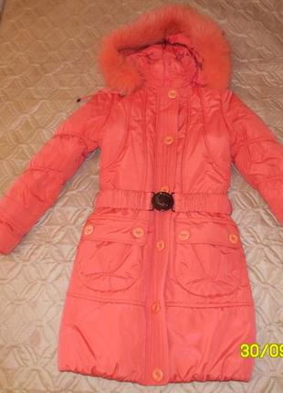 Зимове пальто-пуховик nui very, р. 42 152-158 см відмінний стан