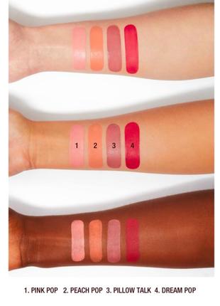 Рідкі матові рум'яна charlotte tilbury pillow talk matte beauty blush wand pink pop2 фото