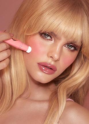 Жидкие матовые румяна charlotte tilbury pillow talk matte beauty blush wand pink pop
