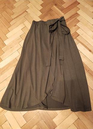 Спідниця міді трикотажна4 фото