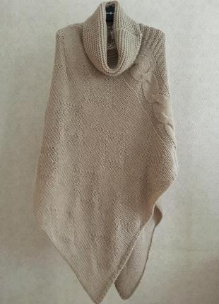 Пончо с альпакой lineamaglia