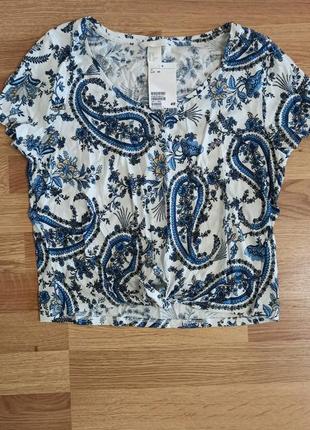 Футболка топ блуза женская h&m