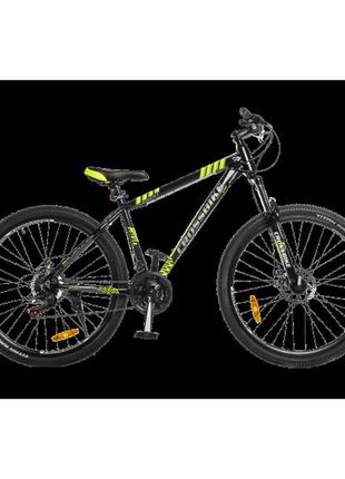 Crossbike велосипед crossbike everest 27"17" чорний-жовтий