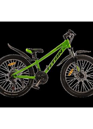 Titan велосипед titan apollo 24"11" зеленый-черный