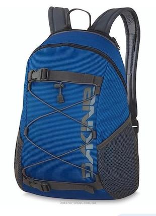 Шикарний мужской рюкзак dakine wonder 15l blue stripes.