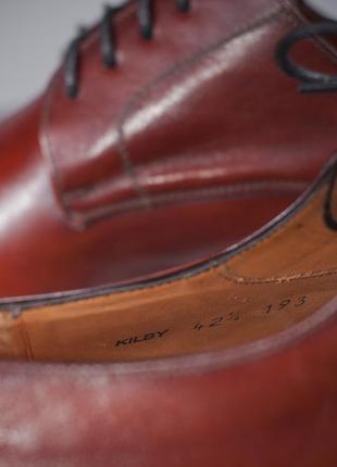 Дерби премиум класса cordwainer, испания 42,5-43 туфли мужские кожаные7 фото