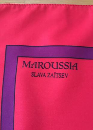 87*87 maroussia slavs zaïtsev нагрудный винтажный платок2 фото