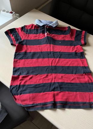 Поло Tommy hilfiger размер l slim fit