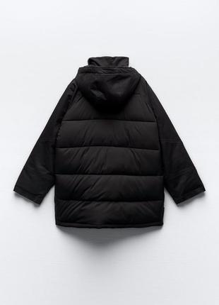 Парка женская zara zw collection padded jacket м4 фото