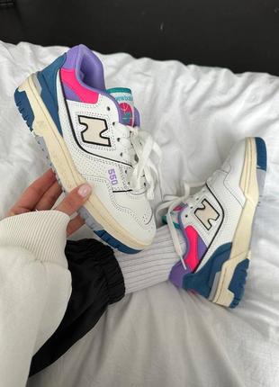 Женские кроссовки nb 550 colored