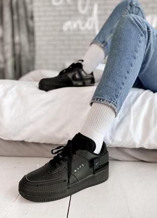 Кроссовки женские   nk af 1 type black3 фото