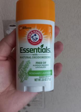 Arm & hammer, еssentials дезодорант