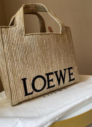 Сумка  сумочка  шопер лоэвэ.  loewe