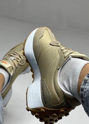 Кроссовки new balance женские 327 beige &lt;unk&gt; ню беленс &lt;unk&gt; топ продажи7 фото