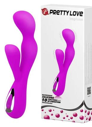 Вібромасажер серії pretty love - impulse 10 режимів вібрації