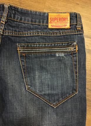 Крутые крепкие джинсы superdry оригинал