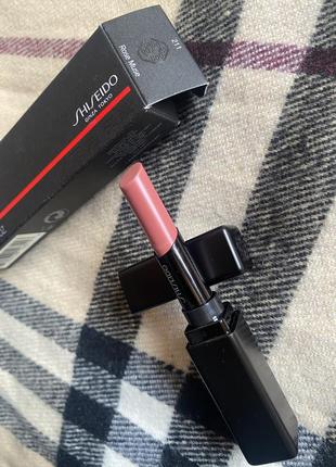 Помада для губ shiseido 211 rose muse visionairy gel lipstick,,1.6 г1 фото