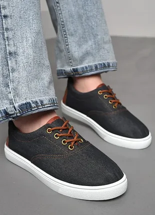 Мокасины цвет графит