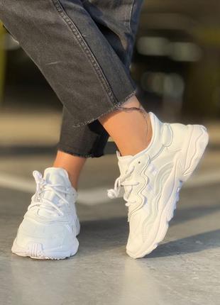 Кросівки adidas ozweego white кросівки9 фото