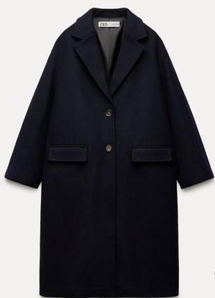 Новое женское пальто зара оригинал, размер xl оверсайз5 фото