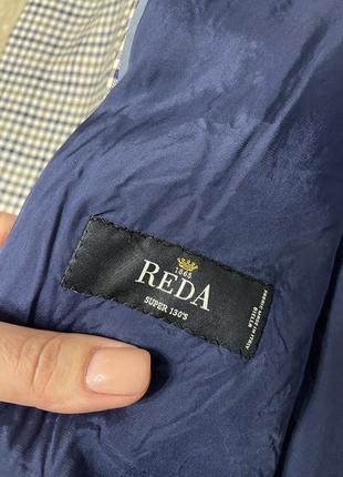 Мужской брендовый дизайнерский пиджак в клетку baumler reda 100% шерсть, размер 58-607 фото
