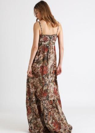Стильна шифонова сукня-сарафан2 фото