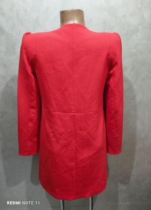 Елегантне демісезонне пальто успішного іспанського бренду zara.6 фото