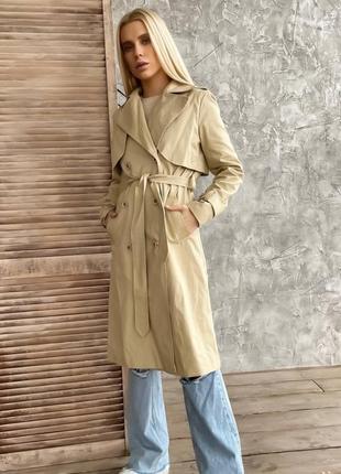 Стильный тренч весна-осень