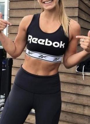 Крутой женский спортивный топ reebok (s)