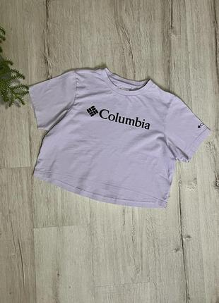 Жіноча футболка, кроп топ columbia1 фото