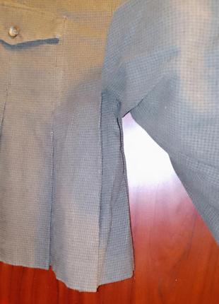 Серая юбка-шорты. размер 363 фото