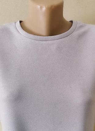 Сиреневое платье под замшу zara 4