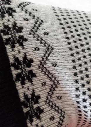 Теплые вязаные штанишки-лосины с надписью в двух размерах 💣4 фото
