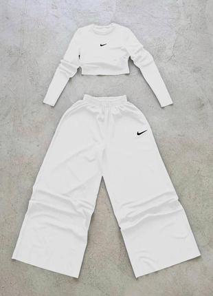 Женский шикарный костюм nike (топ+джоггеры) размеры xs-l